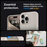 Apple iPhone 15 Pro Ultra Hybrid Case by Spigen - ACS07214 - Natural Titanium - Image 4