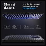 Apple iPhone 15 Pro Rugged Armor MagFit Case by Spigen - ACS06703 - Matte Black - Image 3