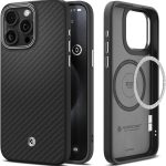 Apple iPhone 15 Pro Max Enzo Aramid Magsafe Case by Spigen - ACS07044 - Black