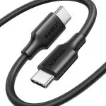UGREEN USB C to USB C Charger Cable 60W PD Fast Charging 1M 50997 - Black - BIS