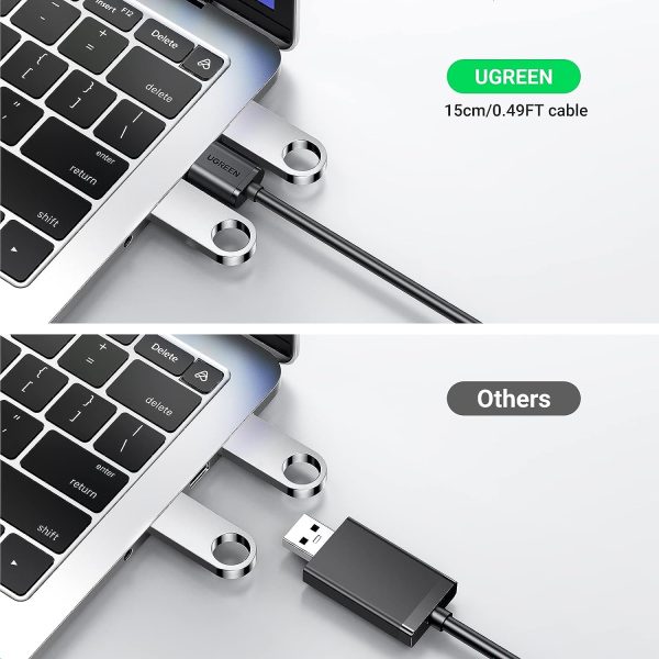UGREEN USB 2.0 External Stereo Sound Adapter 30724 - Image 2