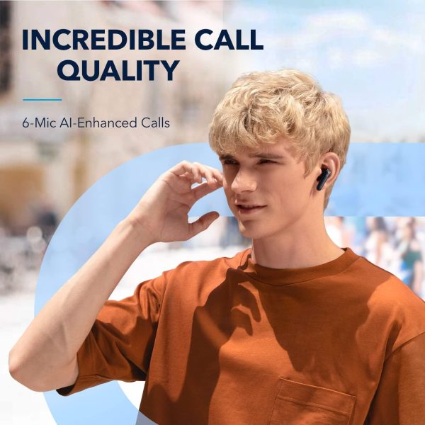 Anker Soundcore Life P3 Noise Cancelling Wireless Bluetooth Earbuds - Black - A3939P11 - Image 2