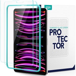 iPad Pro 12.9 2022 / 2021 / 2020 / 2018 Super Tough Super Clear Tempered Glass best price in Pakistan