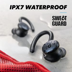 Anker Soundcore Sport X10 True Wireless Bluetooth 5.2 Workout Headphones - Black - A3961P11 - BIS - Image 4
