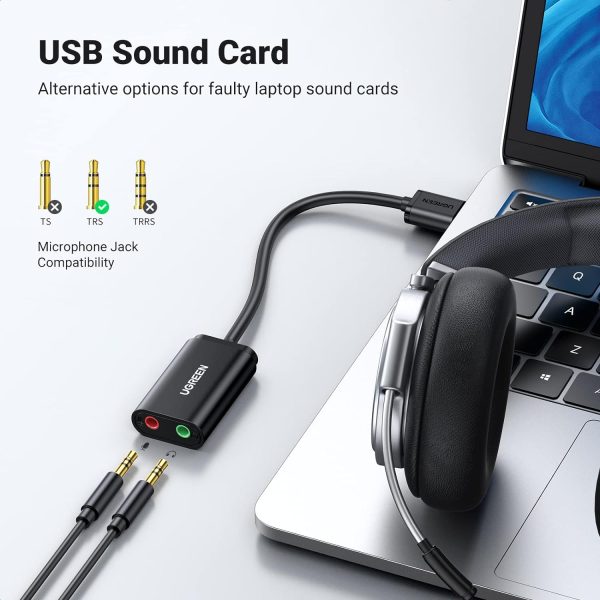 UGREEN USB 2.0 External Stereo Sound Adapter 30724 - Image 8