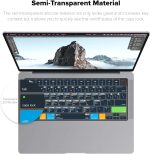 MacBook Pro 13" M2 2022 / M1 2020 , MacBook Pro 16" 2019 VerSkin Adobe Photoshop Shortcut Keyboard Cover by JCPAL - US-Layout - JCP2613 - Image 4