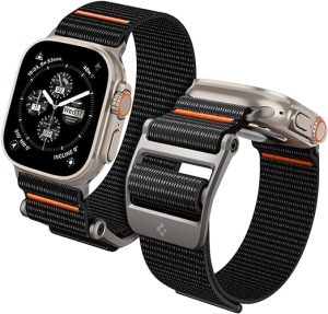 Dura Pro Flex Ultra Watch Band by Spigen Black Best price in Pakistan