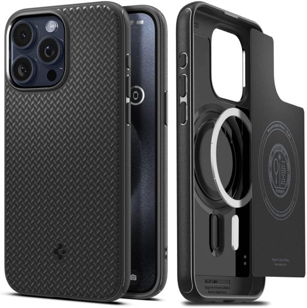 71tqX0VXl5L._AC_SL1200_ Apple iPhone 15 Pro Max Mag Armor MagFit Case by Spigen best price in Pakistan