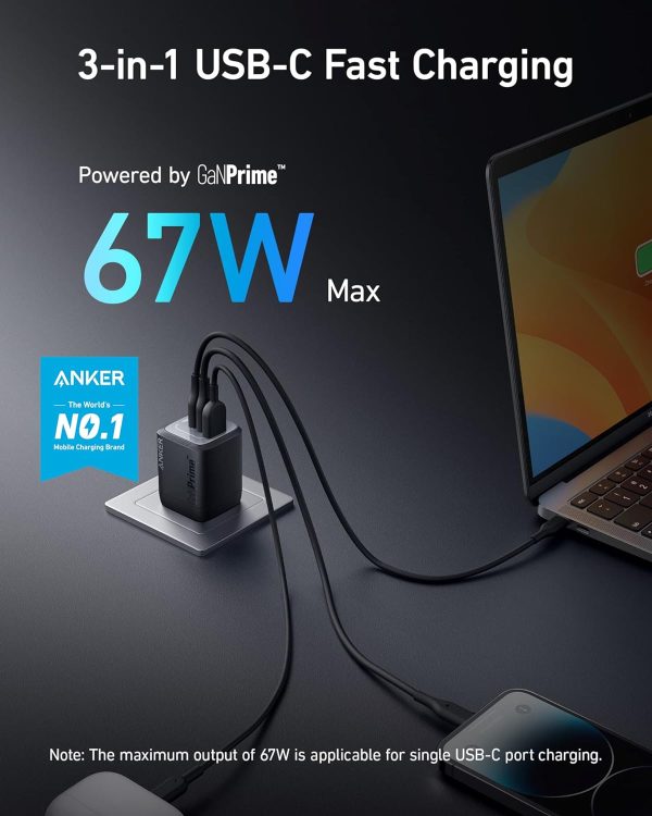 Anker 67W GANPRIME Wall Charger - BIS - Image 6