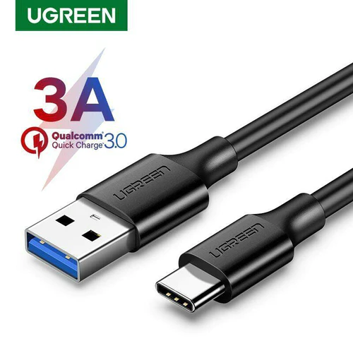 8fc1b786c1eec0912cb0d35f0eb46389_500x (1) UGREEN USB 3.0 to Type C Cable 20881 0.5m - Image 1