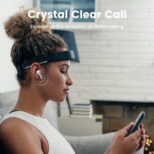 Sounarc Q1 Earbuds Wireless Bluetooth Earphone, 28 Hours of Playtime, Ergonomic Fit, Shaking Bass. Clear Call, Touch Control - Black - Image 6