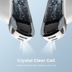 Sounarc Q2 Earbuds Hybrid Dual Driver TWS Wireless Earphones with Bluetooth 5.3, One Key Recovery, 32 Hours Playtime - White - Image 9