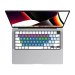 MacBook Air 15″ M2 / Air 13″ M2 / MacBook Pro 14″ M2, M1 / MacBook Pro 16″ M2, M1 VerSkin Inclusive Keyboard Protector by JCPAL - US-Layout - Black -  JCP2443 - Image 5