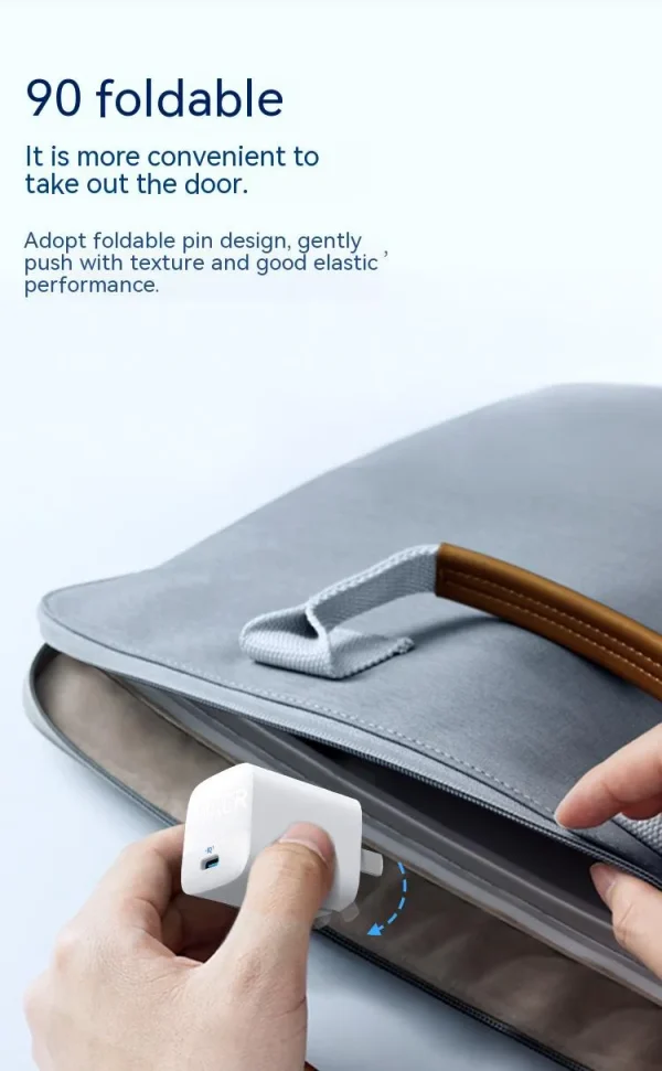 Anker 313 GAN  30W PD Charger - White - BIS - Image 2