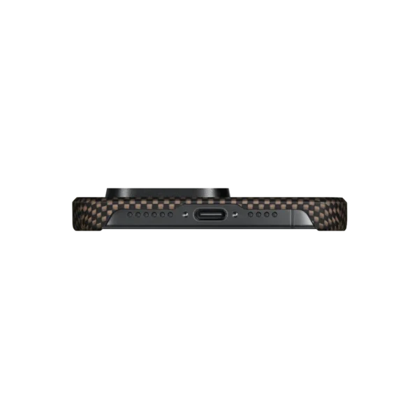 iPhone 15 Pro Max PITAKA MagEZ Case 5 Aramid Fiber Case - Sunset - Image 3