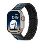 Pitaka Band for Apple Watch Ultra 49 mm / Apple Watch 46 mm / 45 mm / 44 mm / 42 mm Poetry of Things ChromaCarbon - Moon