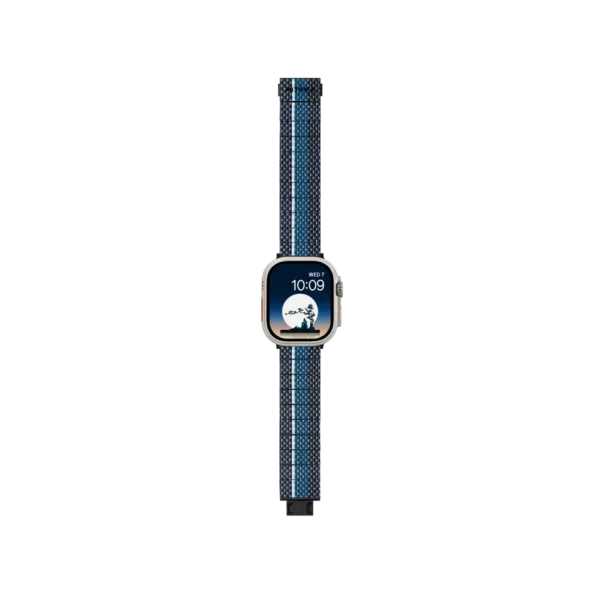 poetry-chromacarbon-band-moon-6_980x980 Pitaka Band for Apple Watch Ultra 49 mm / Apple Watch 46 mm / 45 mm / 44 mm / 42 mm Poetry of Things ChromaCarbon - Moon - Image 2
