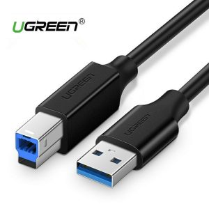 UGREEN USB 3.0 AM to BM Print Cable 2m 10372 - Black
