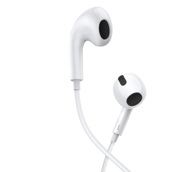 Baseus  Encok 3.5mm Wired Earphones H17 - White - Image 3