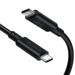 Choetech USB-C To USB-C USB 240W 40Gbps / 8K 1m Cable - Black - XCC-1028