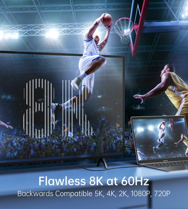 Choetech USB-C To USB-C USB 240W 40Gbps / 8K 1m Cable - Black - XCC-1028 - Image 4