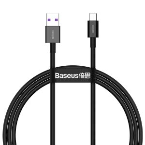 Baseus Superior Series Fast Charging Data Cable USB to Type-C 66W 1M - Black