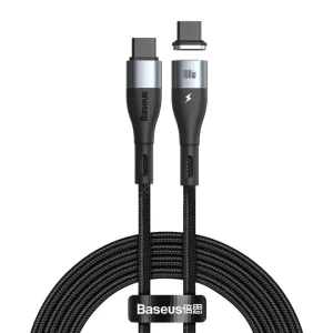 Baseus Magnetic Cable Type C to Type C 100W 1.5M - Black