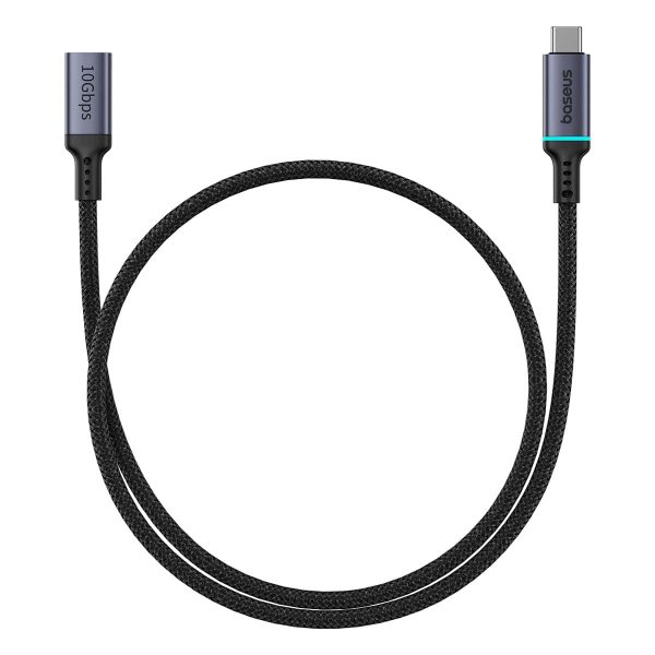 13 Baseus High Definition Series 10Gbps Extension Cable 1M - Black - Image 1