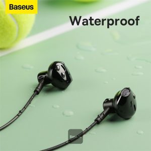 Baseus Bowie P1 Wireless Neckband - Black - Image 3