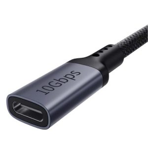 Baseus High Definition Series 10Gbps Extension Cable 1M - Black - Image 7
