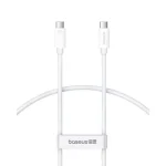 Baseus Superior Series 2 USB4 Full-Function Fast Charging Cable Type-C to Type-C 240W 1M - White