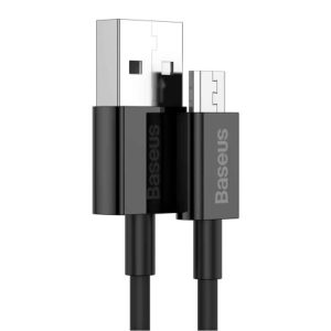 Baseus Superior Series Fast Charging Data Cable USB to Micro 2A 1M - Black - Image 3