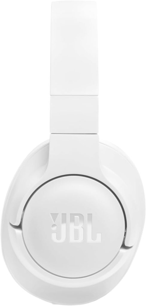 JBL Tune 720BT Wireless On-Ear Headphones Bluetooth 5.3 Hands-Free Calls Audio Cable and 76-Hour Battery Life - White - Image 5