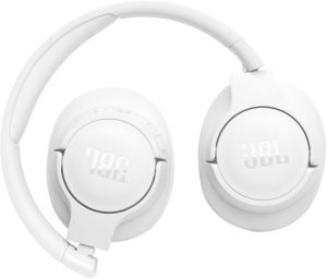 JBL Tune 720BT Wireless On-Ear Headphones Bluetooth 5.3 Hands-Free Calls Audio Cable and 76-Hour Battery Life - White - Image 2