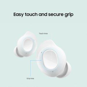 SAMSUNG Galaxy Buds FE True Wireless Bluetooth Earbuds Comfort and Secure in Ear Fit Wing-Tip Design Auto Switch Audio Touch Control Built-in Voice Assistant - Graphite - Image 6