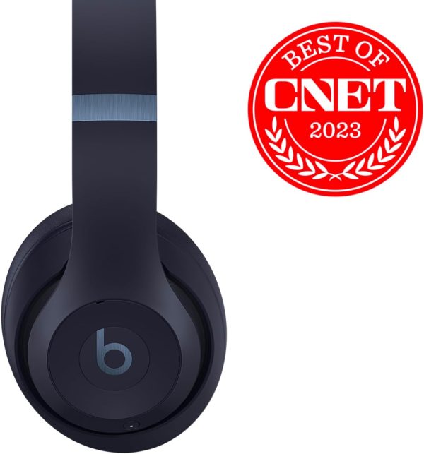614JA73d7VL._AC_SL1500_ Beats Studio Pro Wireless Bluetooth Noise Cancelling Headphones  Personalized Spatial Audio, USB-C Lossless Audio Apple & Android Compatibility Up to 40 Hours Battery Life - Navy Blue - Image 7