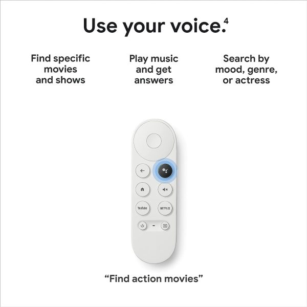 Google Chromecast HD Streaming Stick Entertainment on Your TV With Voice Search  Watch Movies Shows and Live TV in 1080p HD - White - Image 9