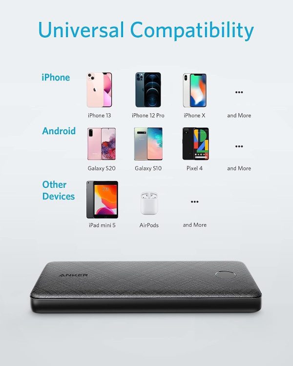 Anker Powercore slim 10000 mAh PD - Black - BIS - Image 2