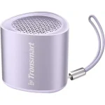 Tronsmart Nimo Portable Bluetooth Speaker Super-Compact Design Metal Craft Mini Speaker with Lanyard IPX7 Waterproof for Shower Travel 12 Hours Battery Stereo Pairing Hands-Free Call - Purple - BB