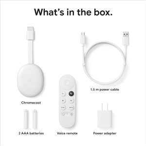 Google Chromecast HD Streaming Stick Entertainment on Your TV With Voice Search  Watch Movies Shows and Live TV in 1080p HD - White - Image 5