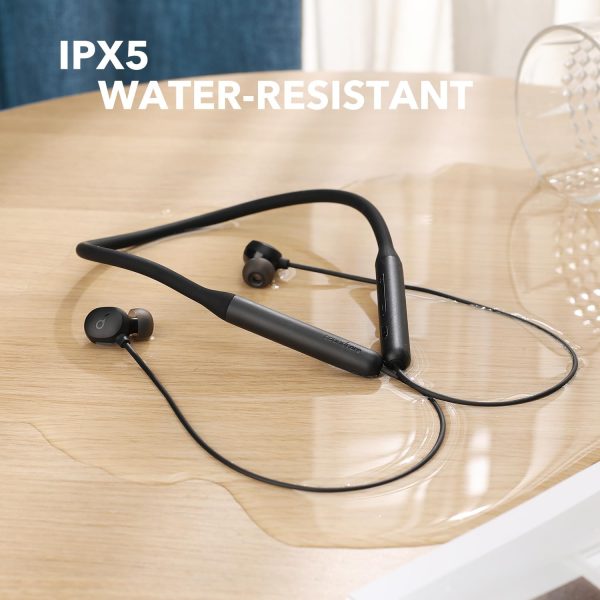 71GGtKSuZVL._AC_SL1500_ Anker Soundcore Life U2i Wireless Neckband Headphones - Black - A3213H12 - Image 2