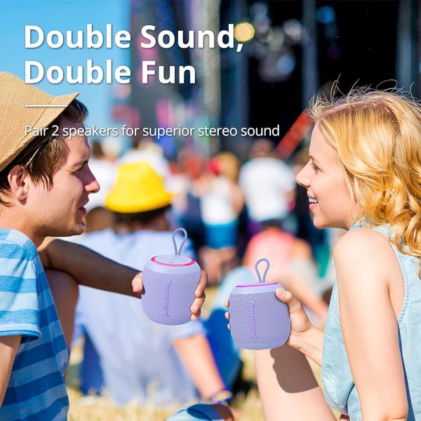 Tronsmart T7 Mini Portable Speaker - Violet - BB - Image 3
