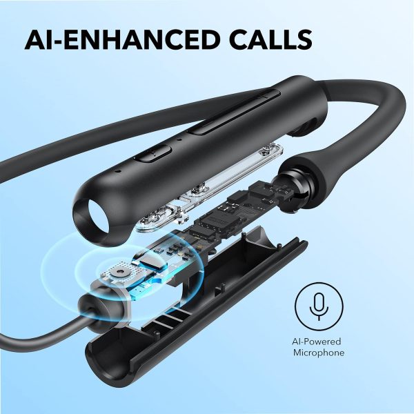 71Q8kcY-IVL._AC_SL1500_ Anker Soundcore Life U2i Wireless Neckband Headphones - Black - A3213H12 - Image 4