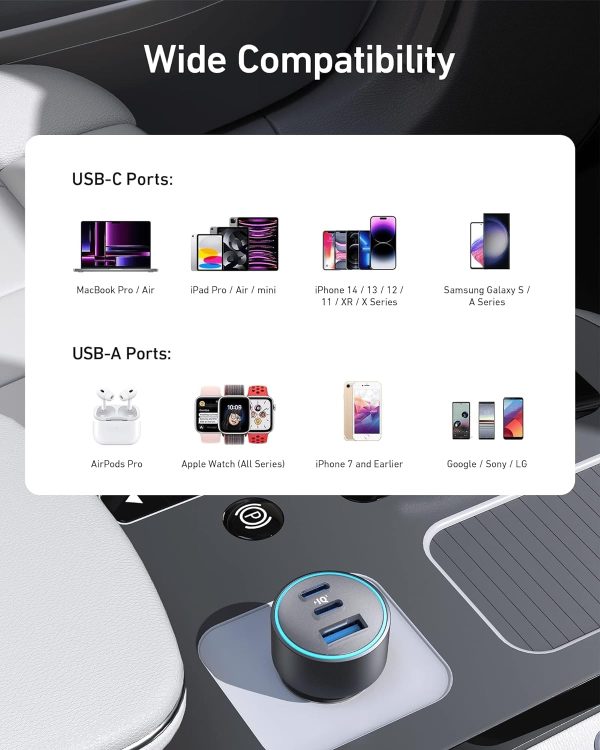 Anker 535 67W Car Charger - Black - A2731HA1 - OP - Image 7