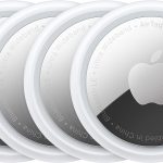 Apple Airtag - Personal Tracker to find lost items - Silver - 4 PACK - MX542AMA