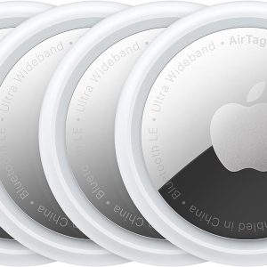 Apple Airtag - Personal Tracker to find lost items - Silver - 4 PACK - MX542AMA