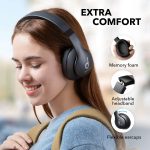 Anker Soundcore Life 2 Neo Wireless Headphones Over Ear Wireless Bluetooth Headphone - Black - A3033H11 - Image 2
