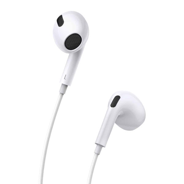 Baseus Encok Type-C Wired Earphones C17 - White - Image 3