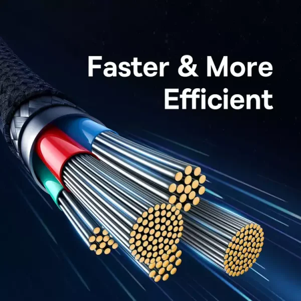 Baseus-Unbreakable-Series-Fast-Charging-Data-Cable-Type-C-to-iP-20W-1m-Cluster-Black-7 Baseus Unbreakable Series Fast Charging Data Cable Type-C to iP 20W 2M – Black - Image 2