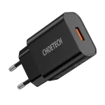 Choetech Quick Charge 3.0 18W 3A USB Wall Charger - EU Plug - Black - Q5003 - GC - Image 6